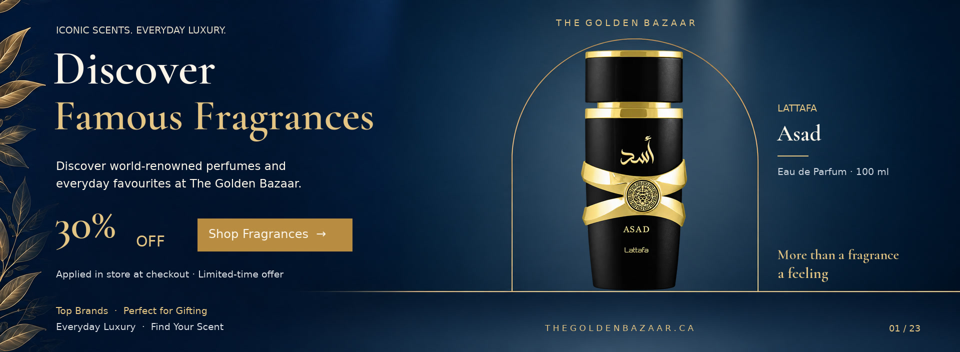 Discover Famous Fragrances — all 23 original fragrances